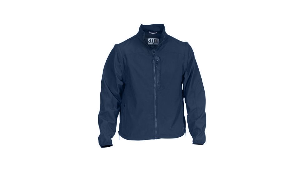 5.11 Tactical Valiant Softshell Jacket - Men's, Dark Navy, XS, 48167-724-XS