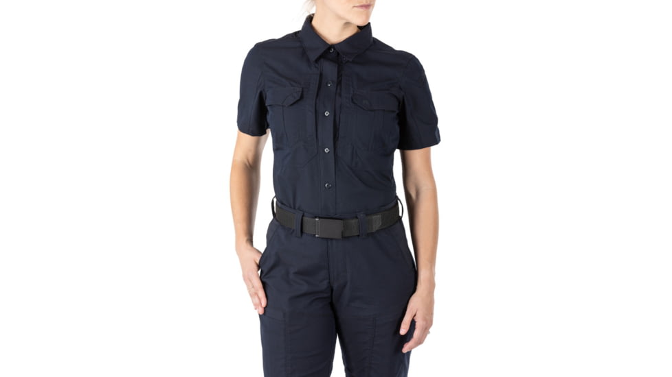 5.11 Tactical Stryke Short Sleeve Shirt - Women's, Dark Navy, S, 61325-724-S