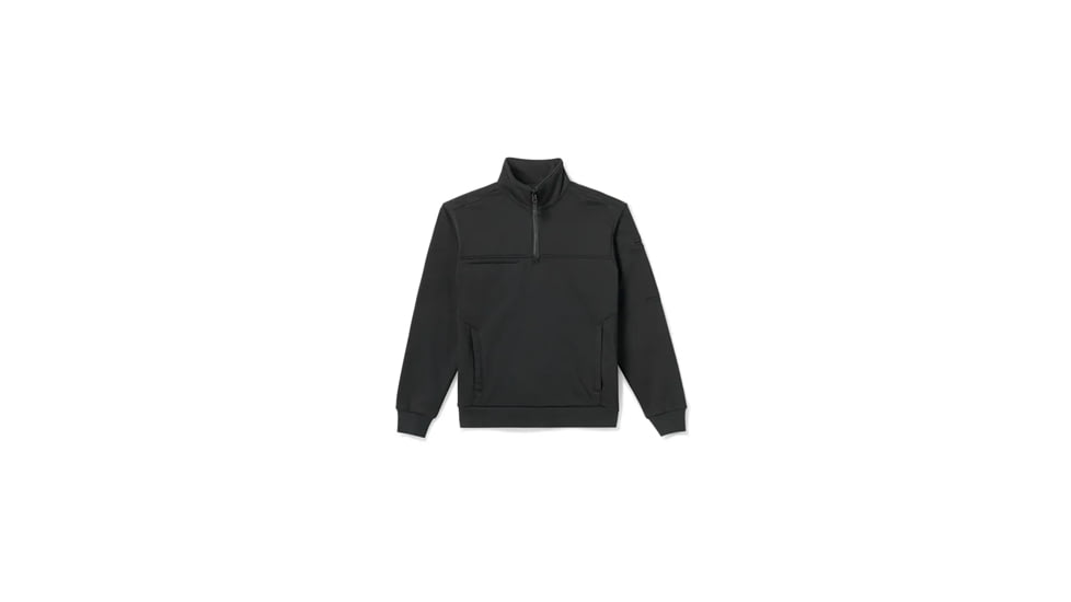 5.11 Tactical Women's Job Shirt 1/4 Zip, Regular, Extra Large, Black, 5-7610087019XLR