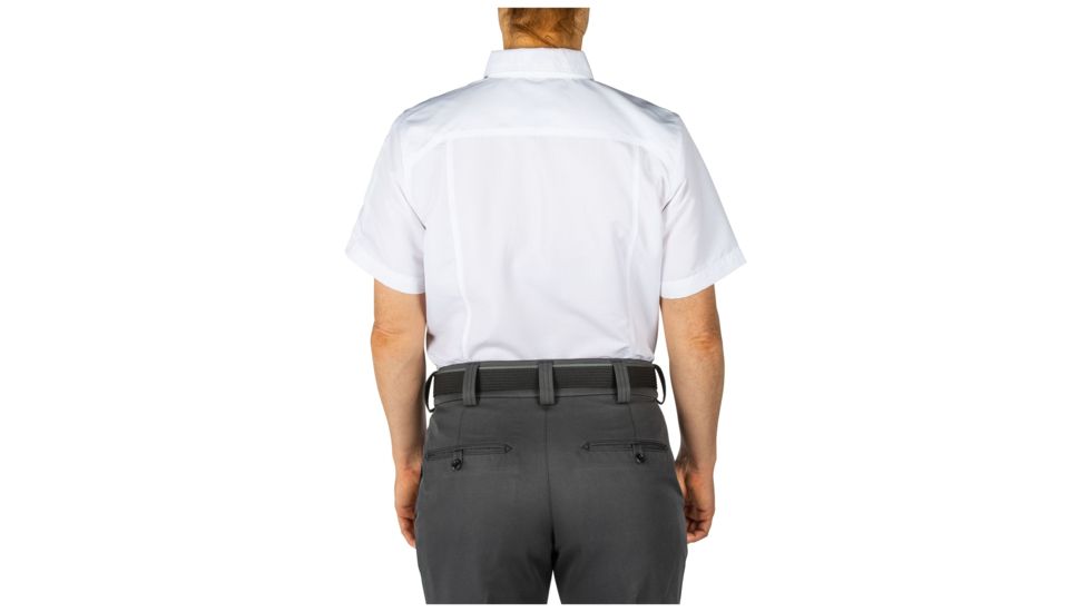 5.11 Tactical Fast-Tac Short Sleeve Shirt - Women's, Uniform White, XS, 61314-992-XS