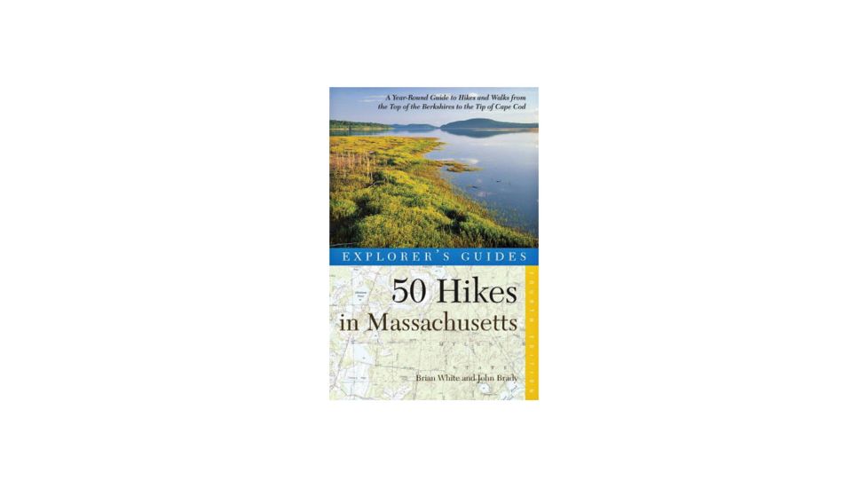 50 Hikes Massachusetts, Brady, White, Publisher - W.w. Norton &amp; Co