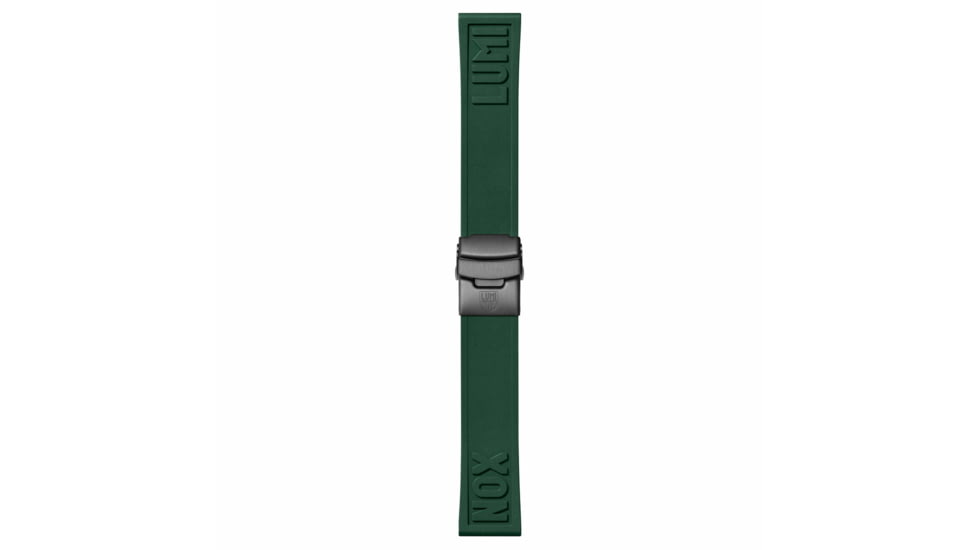 Luminox Watches Cut-to-Fit Rubber Strap, 24 mm, Dark Green, 7014870384663