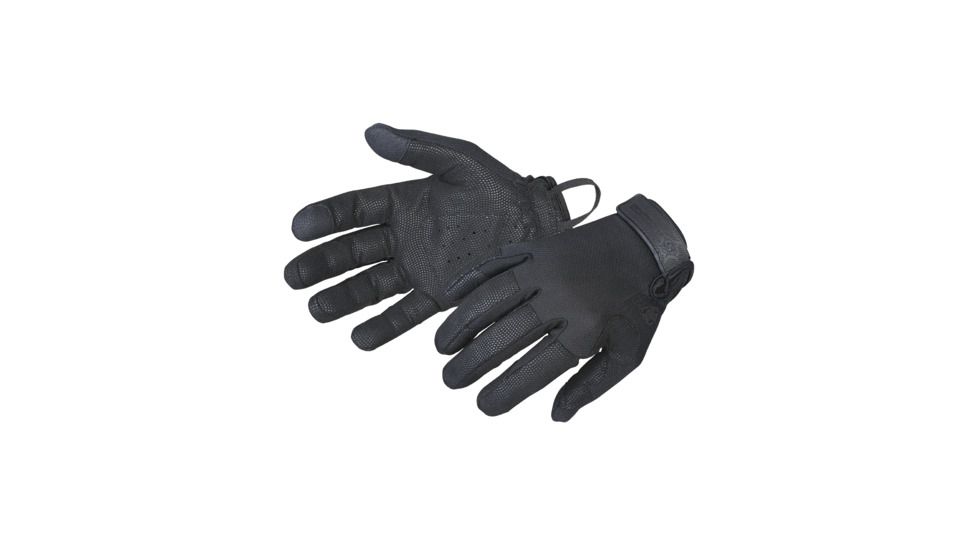 5IVE STAR GEAR Agility High Dexterity Gloves, Black, Large, Regular, 3855005