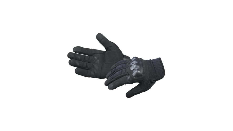 5IVE STAR GEAR Hard Knuckle Impact As Gloves, Black, Large, Regular, 3838005
