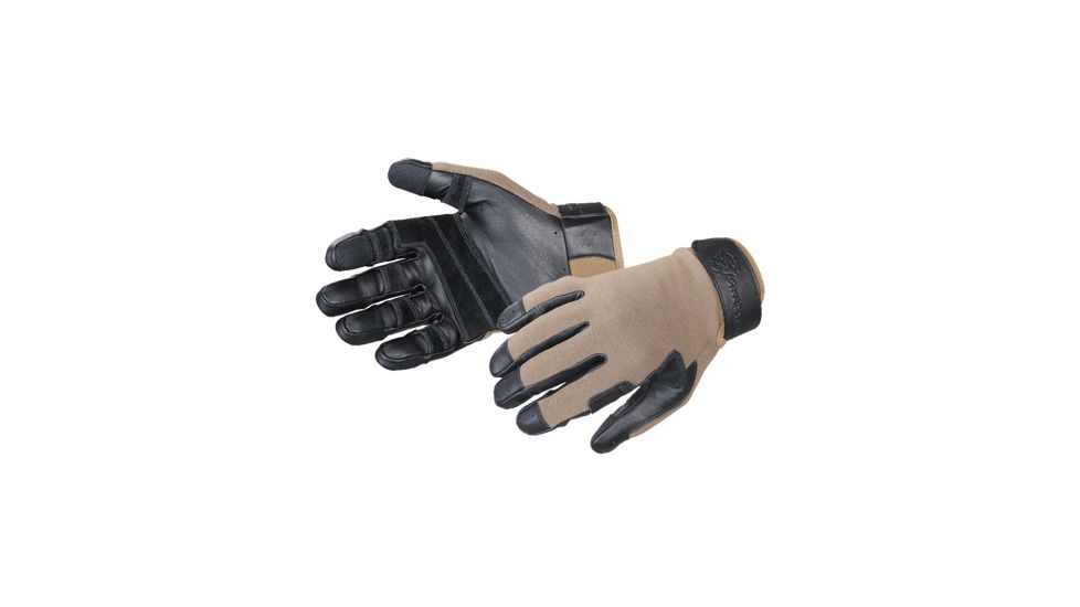 5IVE STAR GEAR Multi-Purpose Climbing Gloves, Tan 499/Black, Small, Regular, 3846003