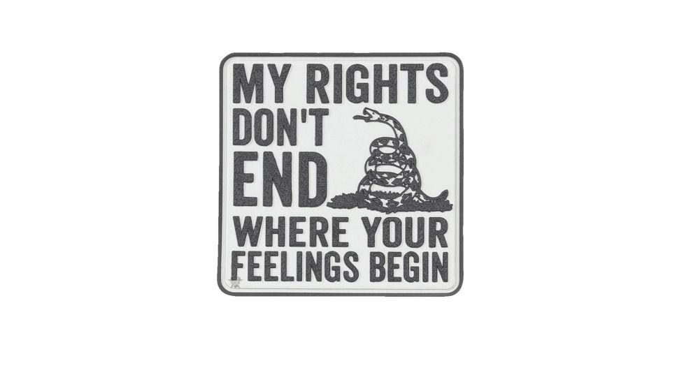 5IVE STAR GEAR My Rights Morale Patch, 2.5in x 2in, 6743000