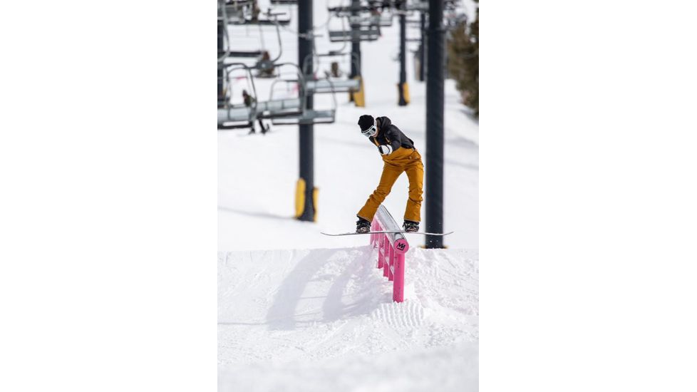 686 Black Magic Insulated Bib - Womens, Golden Brown Dobby, Small, L9W404-GLDB-S