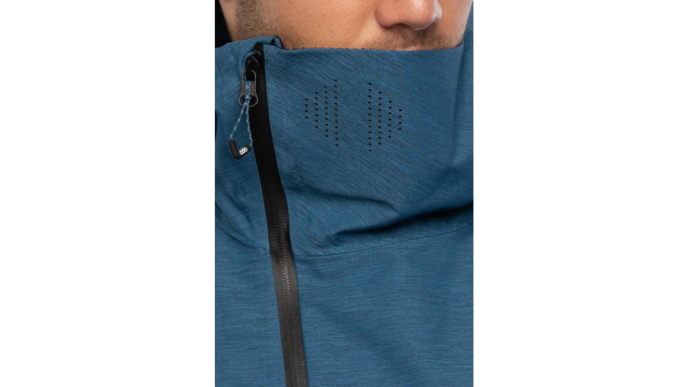 686 GLCR Hydra Thermagraph Jacket - Mens, Blue Storm Heather, Small, M0W107-BSTR-S