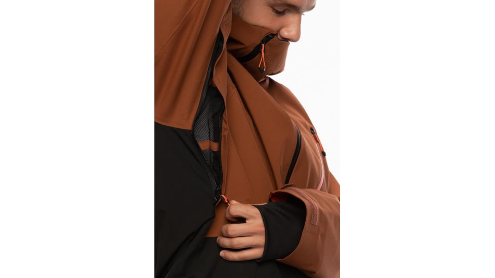 686 GLCR Hydra Thermagraph Jacket - Mens, Clay Colorblock, Small, M0W107-CLAY-S