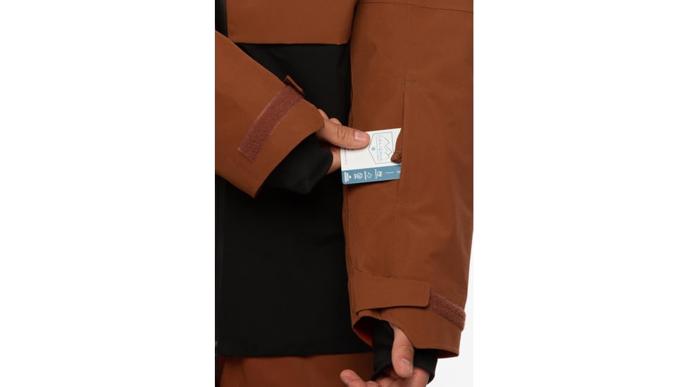 686 GLCR Hydra Thermagraph Jacket - Mens, Clay Colorblock, Small, M0W107-CLAY-S