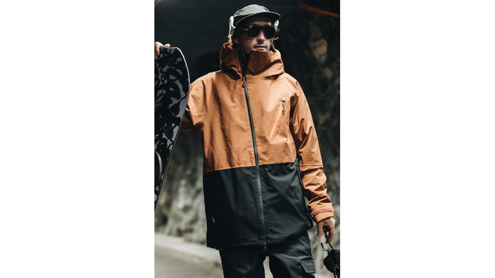 686 GLCR Hydra Thermagraph Jacket - Mens, Clay Colorblock, Small, M0W107-CLAY-S