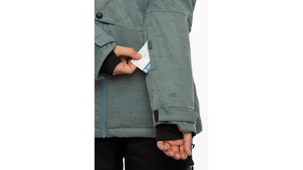 686 Rumor Insulated Jacket - Womens, Goblin Blue Slub, Small, M0W310-GOBL-S