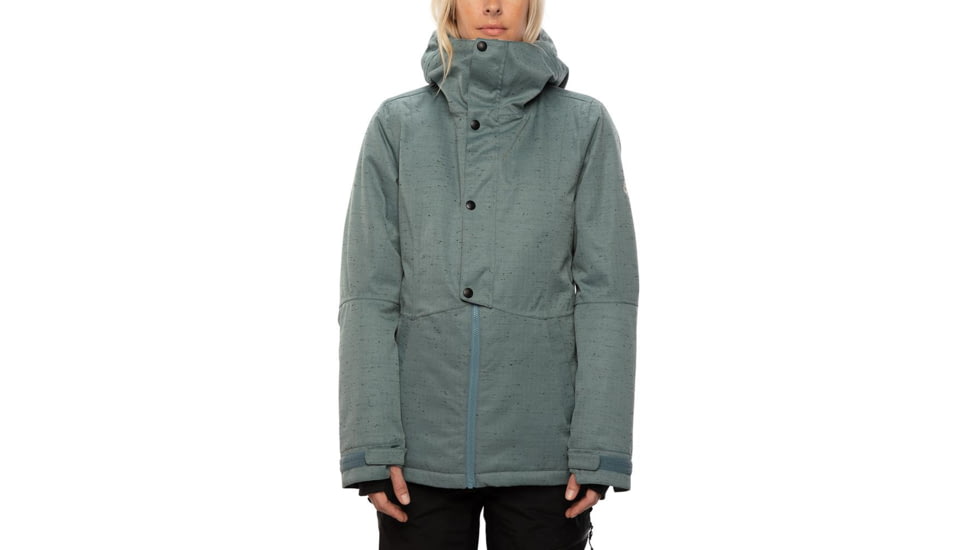 686 Rumor Insulated Jacket - Womens, Goblin Blue Slub, Small, M0W310-GOBL-S