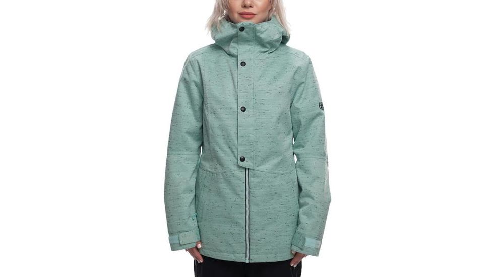 686 Rumor Insulated Jacket - Womens, Seaglass Slub, Small, L8W310-SGLS-S