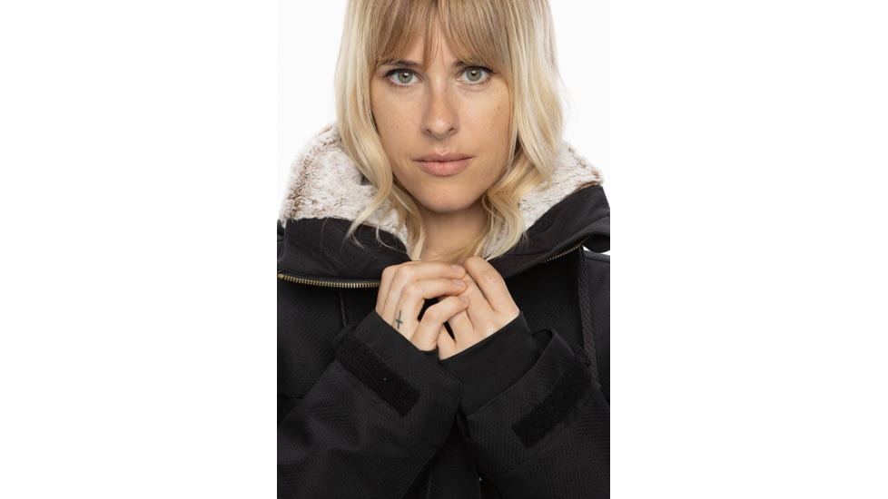 686 Spirit Insulated Jacket - Womens, Black Diamond Texture, Extra Small, M0W307-BLDM-XS