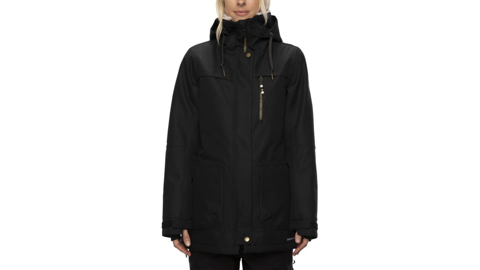 686 Spirit Insulated Jacket - Womens, Black Diamond Texture, Extra Small, M0W307-BLDM-XS