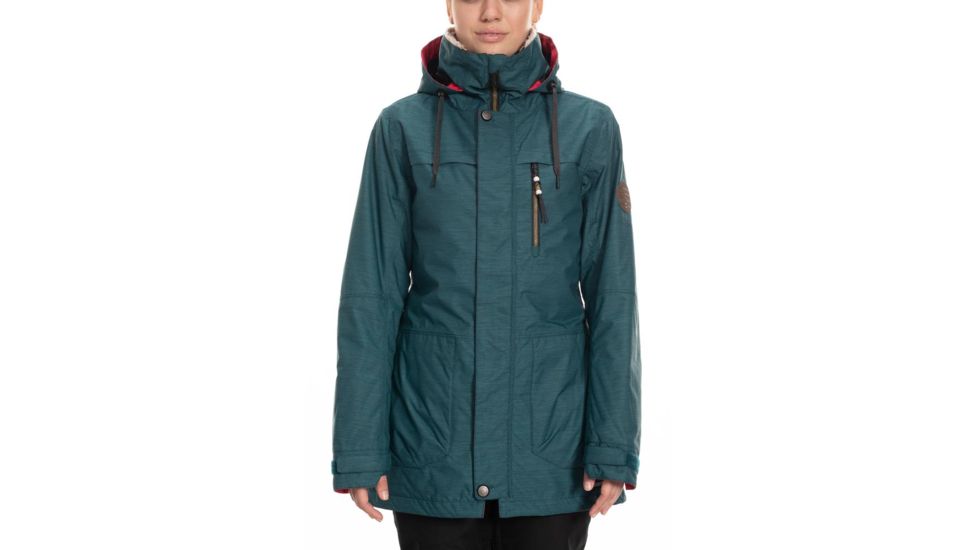 686 Spirit Insulated Jacket - Womens, Deep Teal Heather, Small, L9W308-TEAL-S