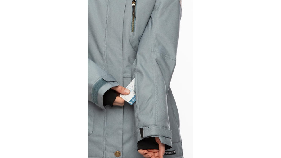 686 Spirit Insulated Jacket - Womens, Light Blue Denim, Small, M0W307-LTB-S