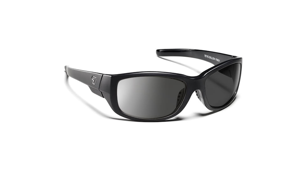 7 Eye Dillon- Matte Black Sunglasses, S-L 860126