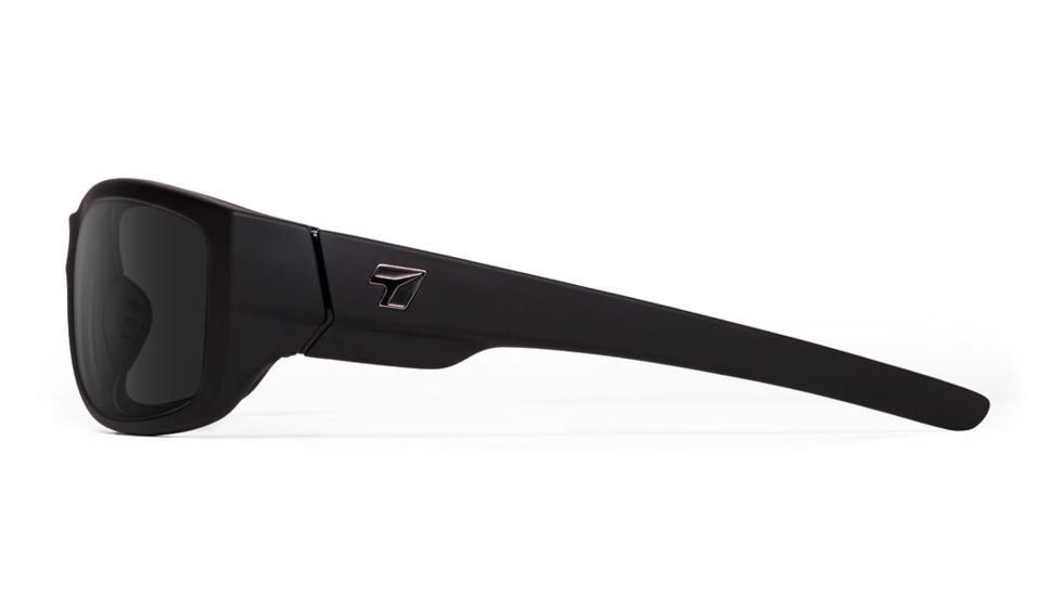 7 Eye Dillon Sunglasses, DARKshift Extra Dark Photochromic Lens, Matte Black Frame, S-L, 860116