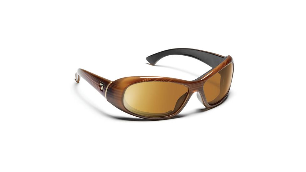 7 Eye Zephyr- SharpView Sandalwood Sunglasses, S-M 564140