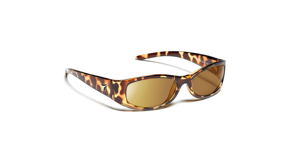 7 Eye 7eye Active Lifestyle Sunglasses Kristin, ColorAmp Copper NXT Lens, Light Tortoise Frame, S-L , Women 886026