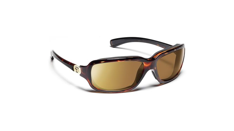 7 Eye 7eye Air Dam Sunglasses Marin, Sharp View Gray Polarized PC Lens, Black Tortoise Frame, M-L , Men 435553