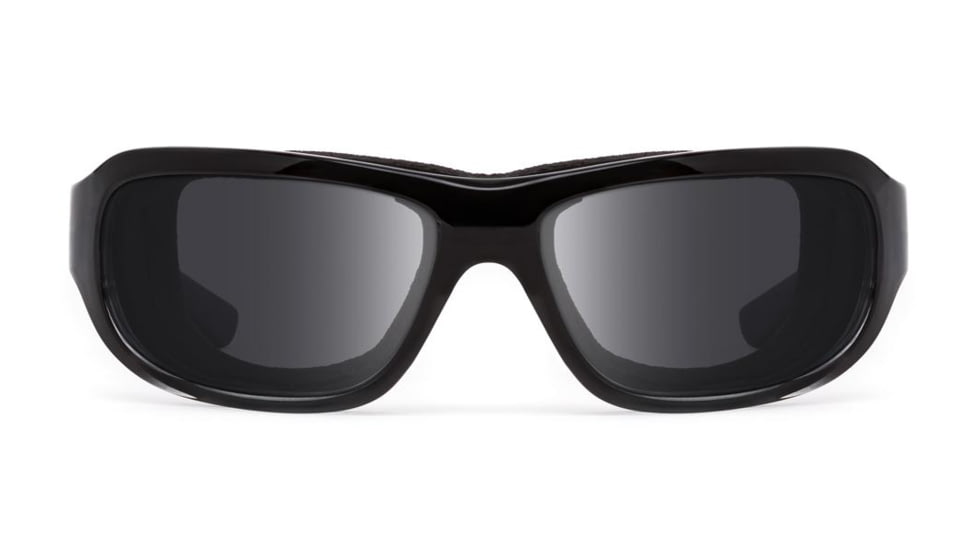7Eye by Panoptix Airshield Aspen Sunglasses, RX Ready, Black Fade Frame, SharpView Polarized Gray Lens, S-M 335853