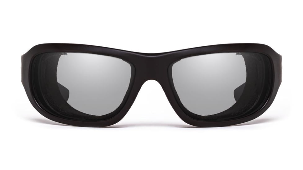 7Eye by Panoptix Airshield Aspen Sunglasses, RX Ready, Matte Black Frame, SharpView Clear Lens, S-M 330140