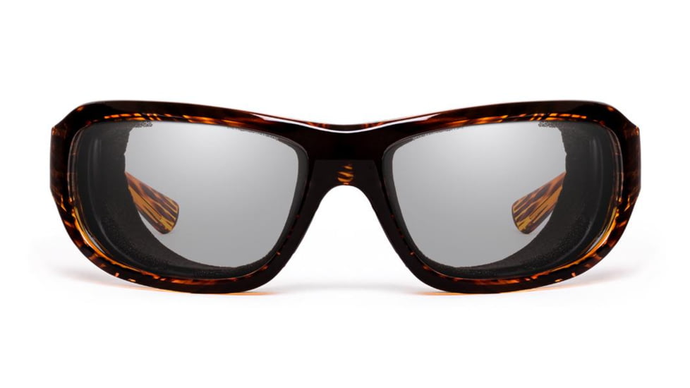 7Eye by Panoptix Airshield Aspen Sunglasses, RX Ready, Sunset Tortoise Frame, SharpView Clear Lens, S-M 330640