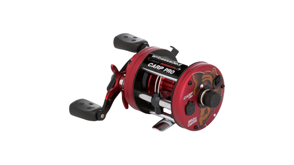 Abu Garcia Ambassadeur Carp Pro Round Baitcast Reel, 5.3/1, Right, 6500, PR-6500CARPPRO22