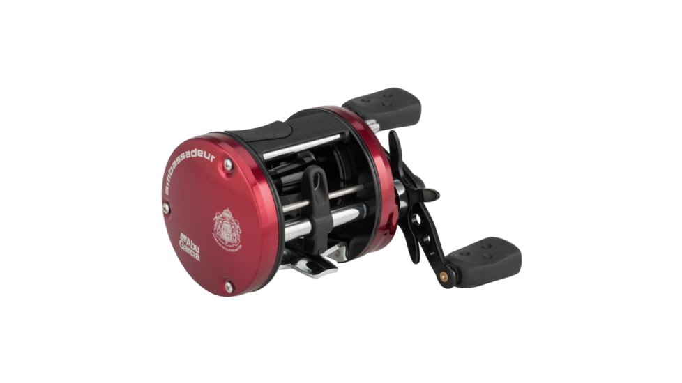 Abu Garcia Ambassadeur SX Round Baitcast Reel, 5.3/1, Left, 6600, AMBSX-6601