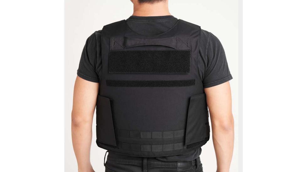 Ace Link Armor Bulletproof Vest, Black, Small, B-CR-PT-BLK-1-S