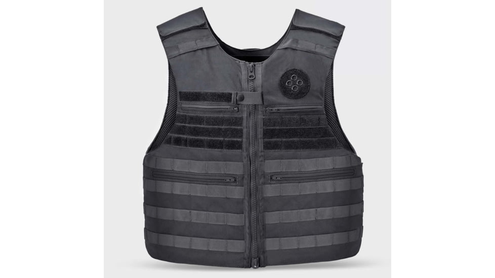 Ace Link Armor Bulletproof Vest, Black, Small, B-CR-PT-BLK-1-S