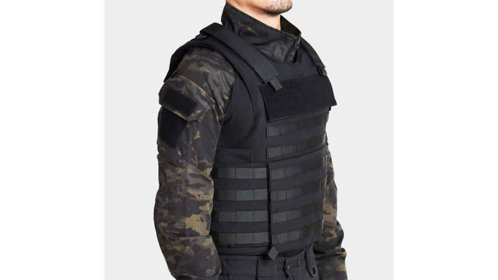 Ace Link Armor Comp-28 Vest Standard, Black, Large, B-CR-C28-BLK-3-L
