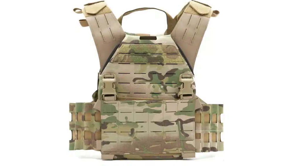 Ace Link Armor Formoza Tactical Plate Carrier, Camo, Medium, B-PC-FRZ-MC-1-M