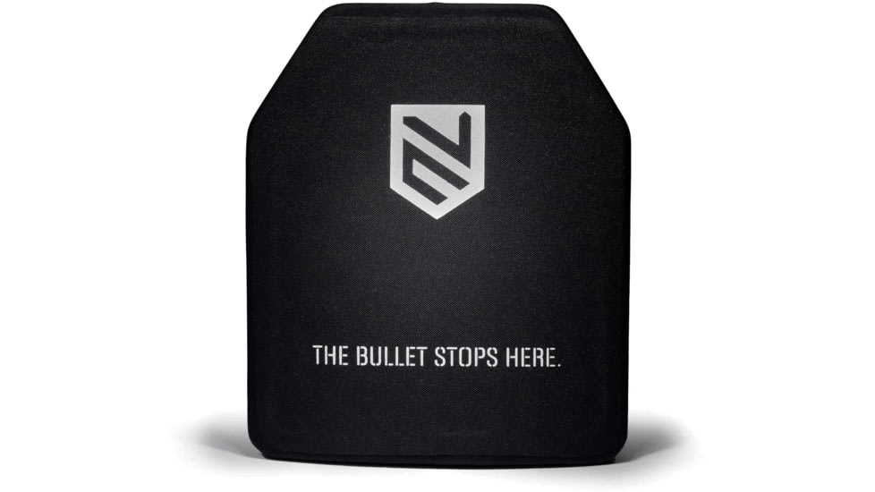 Ace Link Armor Level 3+ Ceramic Lightweight Plate, Black, 10X12in, B-AP-3P-1012-SIC-SC