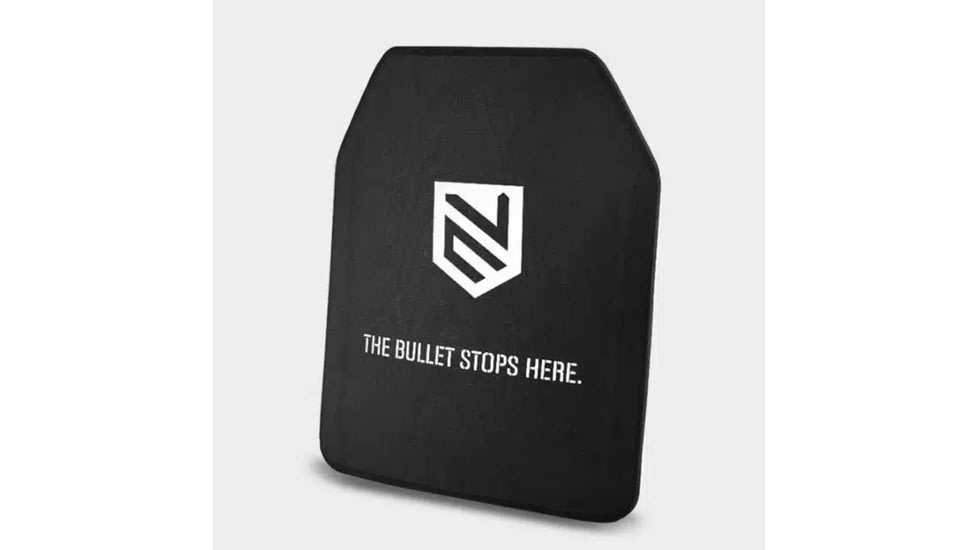Ace Link Armor Level lllA Armor Handgun Plate, Black, 10x12in, B-AP-3A-1012-PE-SC