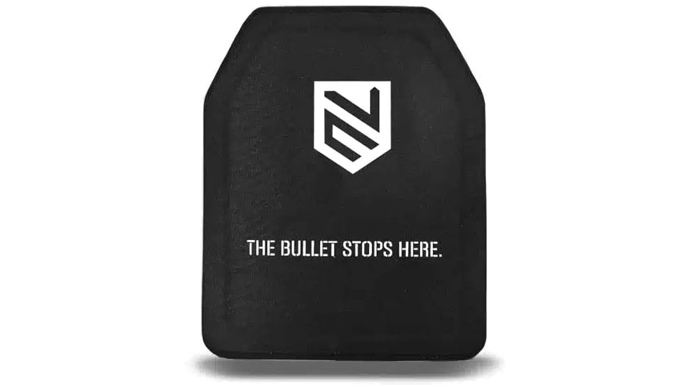 Ace Link Armor Level lllA Armor Handgun Plate, Black, 10X12in, B-AP-3A-1012-PE-SC