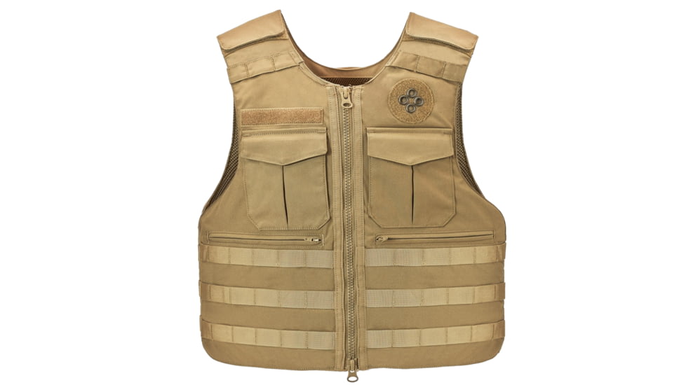 Ace Link Armor Livewire Carrier Vest, Coyote Brown, 2XL, B-CR-LW-CBR-5-2XL