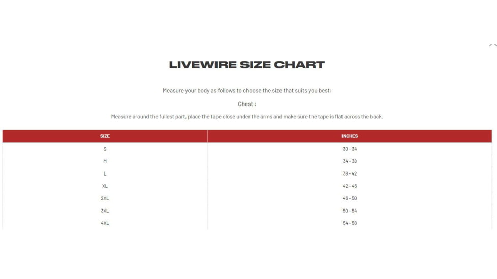 Ace Link Armor Livewire Vest Standard, Black, Medium, B-CR-LW-BLK-2-M