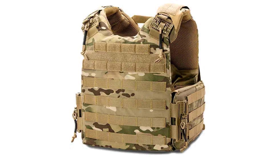 Ace Link Armor 2.0 Quadrelease Carrier Plate, Camo, Large, B-PC-Q20-CM-L-ML