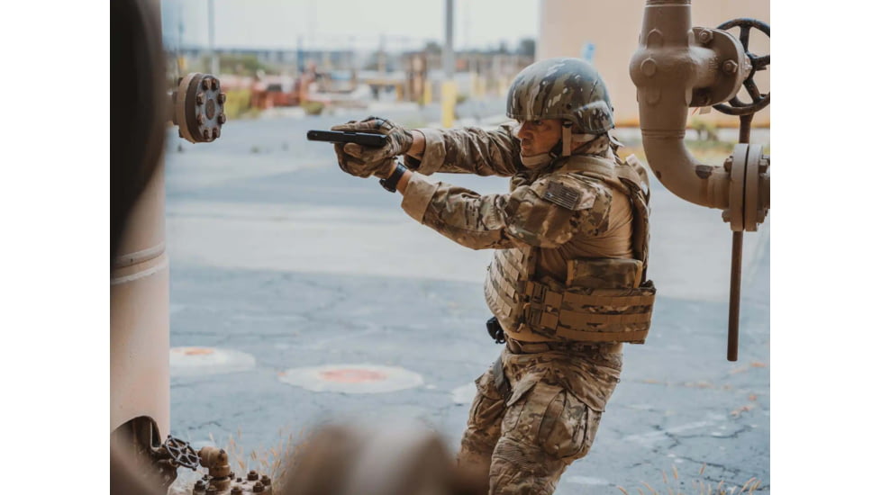 Ace Link Armor Quadrelease Ultra 2.0 Plate Carrier Only, Camo, XL, B-PC-QRU-CM-XL-ML