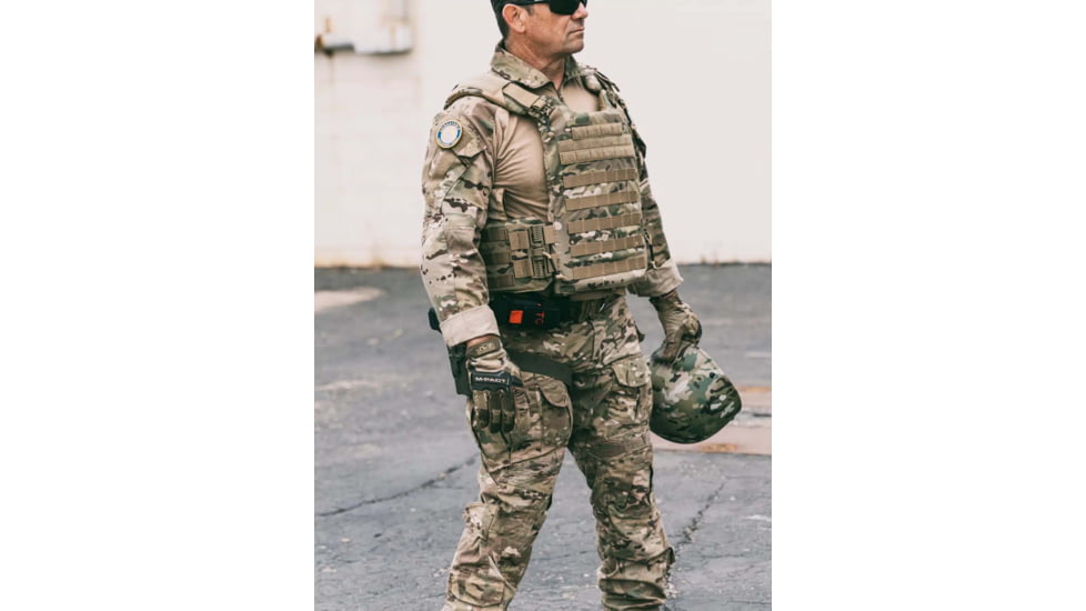 Ace Link Armor Quadrelease Ultra 2.0 Plate Carrier Only, Camo, XL, B-PC-QRU-CM-XL-ML