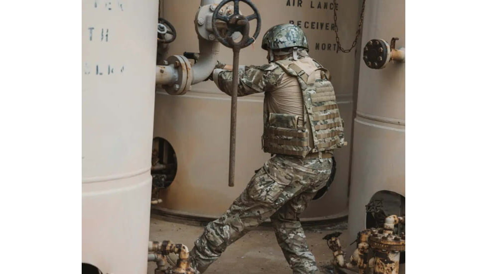 Ace Link Armor Quadrelease Ultra 2.0 Plate Carrier Only, Camo, XL, B-PC-QRU-CM-XL-ML