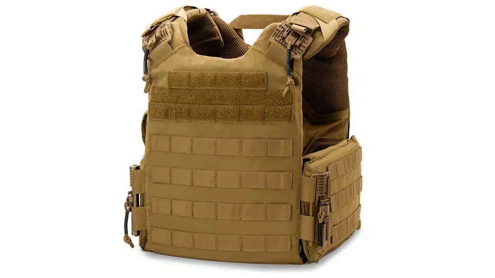 Ace Link Armor 2.0 QuadRelease Ultra Plate Carrier For 11x14 Armor Plates, Tan, XL, B-PC-QRU-TN-XL-ML