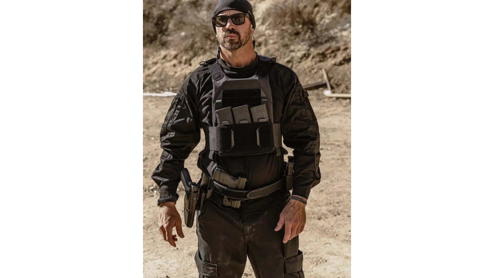 Ace Link Armor React Plate Carrier, Black, Large, B-PC-REA-BLK-2-L