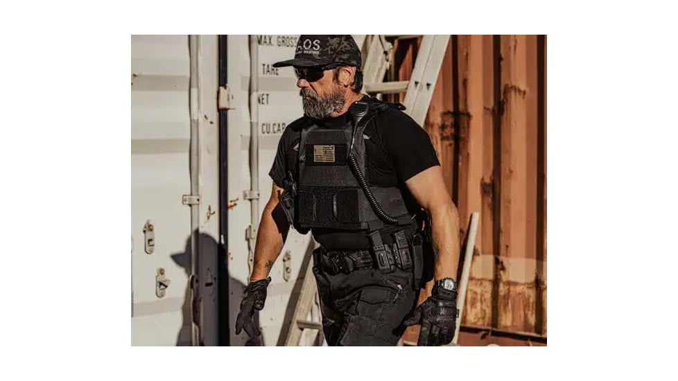 Ace Link Armor React Plate Carrier, Black, Large, B-PC-REA-BLK-2-L