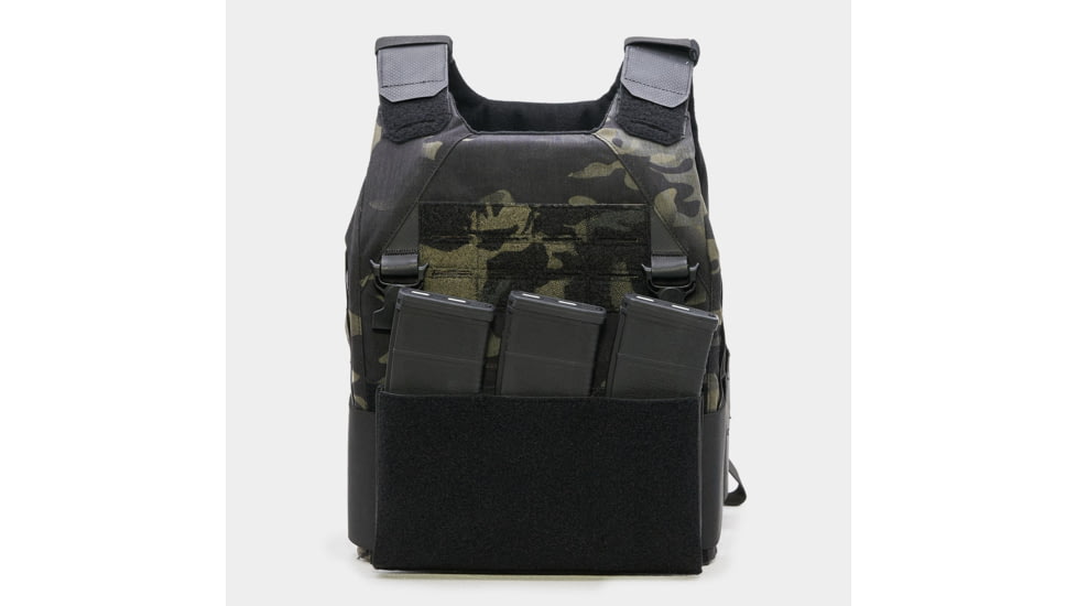 Ace Link Armor React Plate Carrier, Black Multicam, Medium, B-PC-REA-MCB-1-M