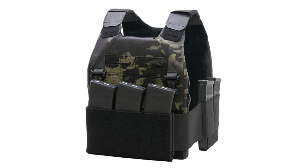 Ace Link Armor React Plate Carrier, Black Multicam, Medium, B-PC-REA-MCB-1-M